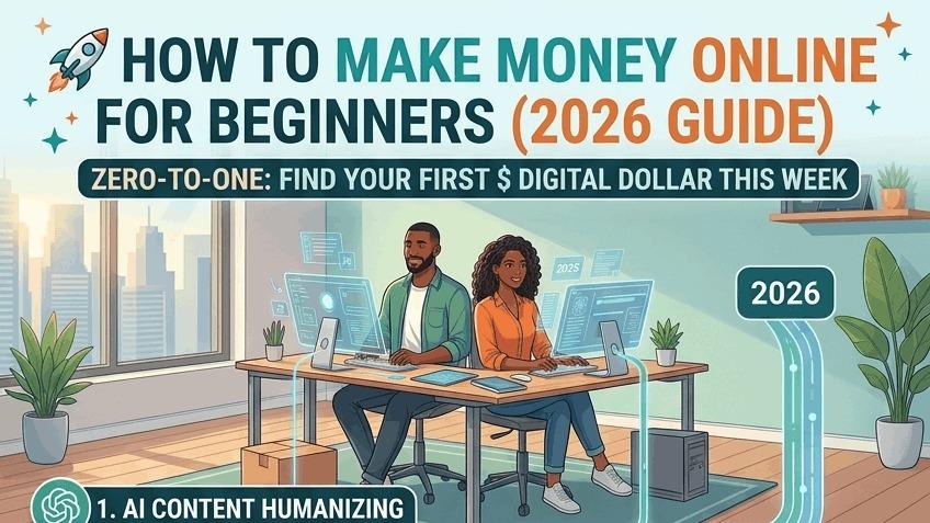 How to Make Money Online in 2026 (Beginner’s Guide)