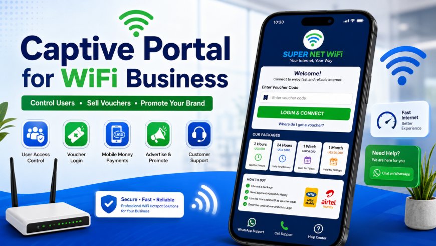 What Is a Captive Portal and Why Every WiFi Hotspot Business Needs One